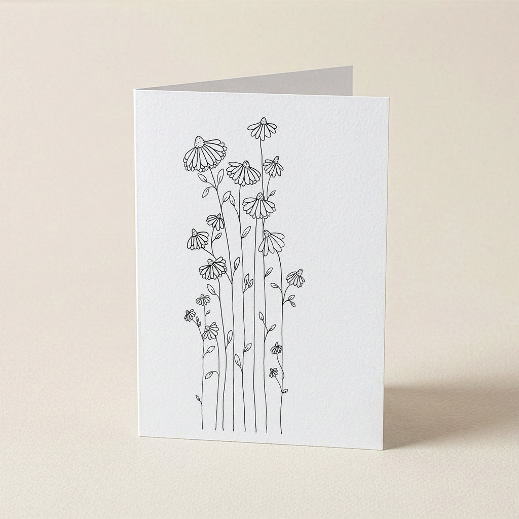 WS Sweet Wildflower - BOTANICAL GREETING CARD