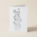 WS Sweet Wildflower - BOTANICAL GREETING CARD