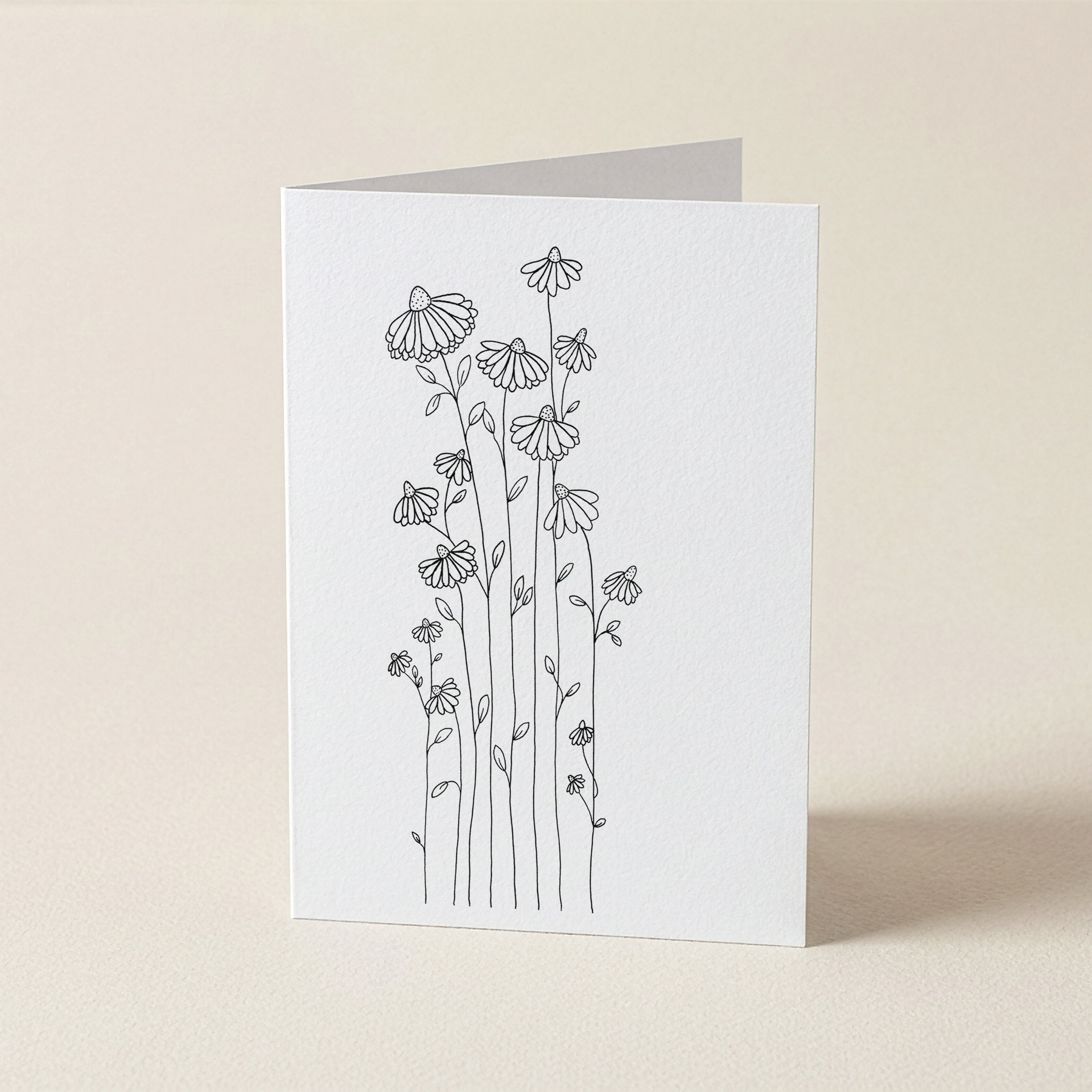 WS Sweet Wildflower - BOTANICAL GREETING CARD