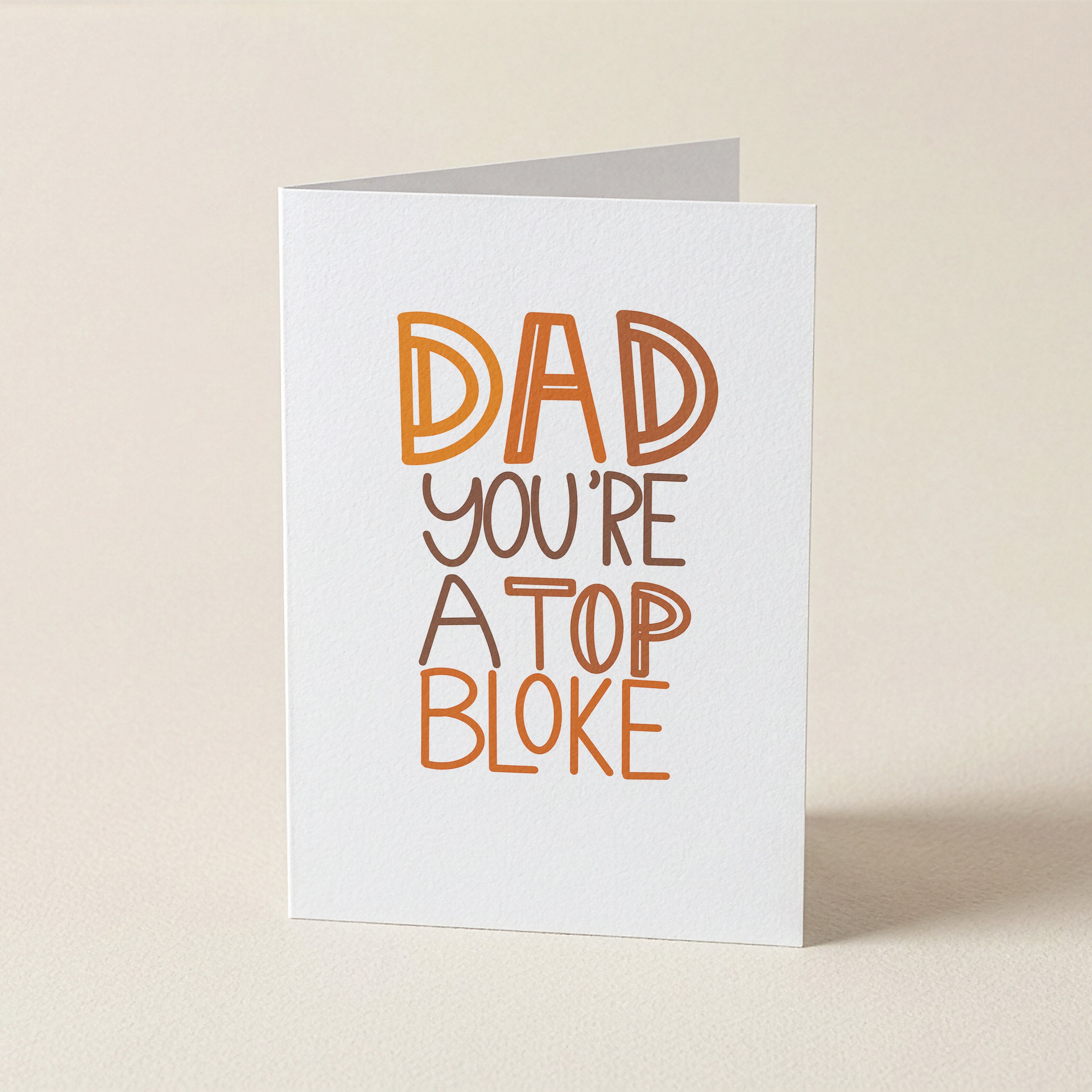 WS Top Bloke - FD - Father's Day Cards