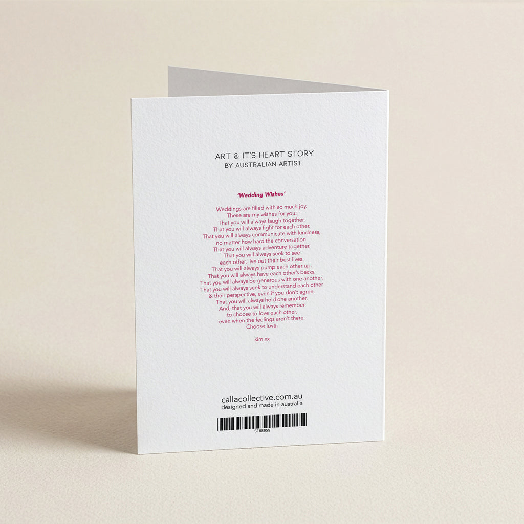 WS Wedding Wishes - WRS - Word Greeting Card