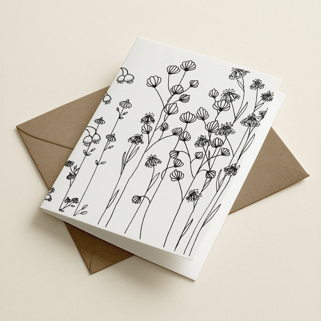 WS Wildflower Dream - BOTANICAL GREETING CARD