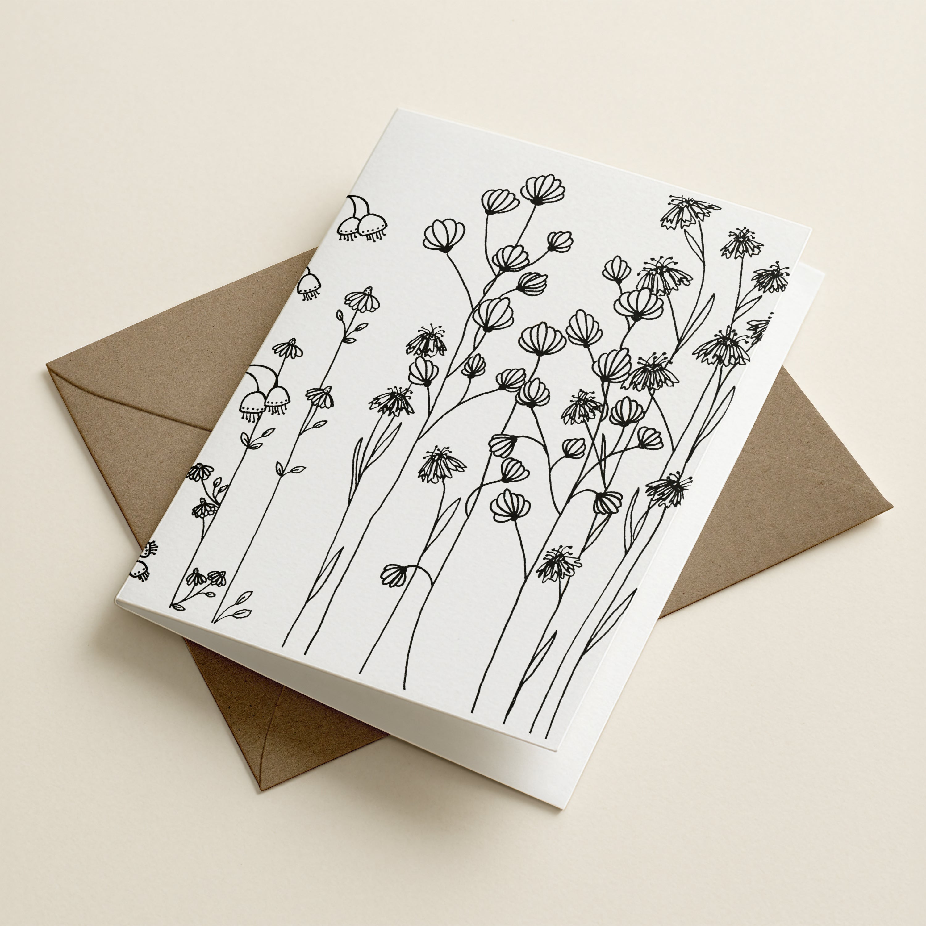 WS Wildflower Dream - BOTANICAL GREETING CARD