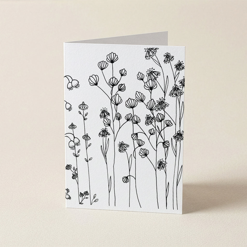 WS Wildflower Dream - BOTANICAL GREETING CARD