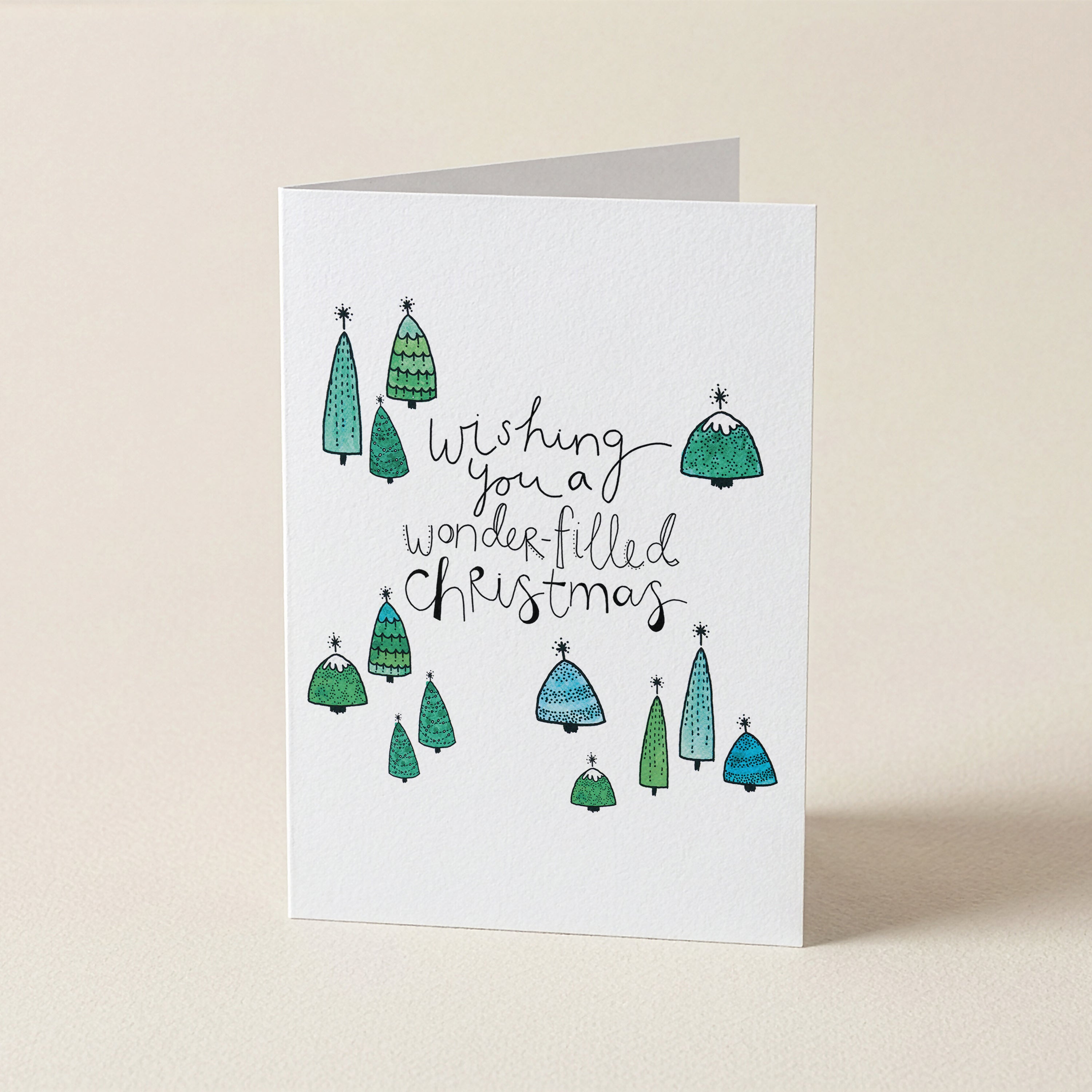 Wonder-filled Christmas Trees - CH - Christmas Cards