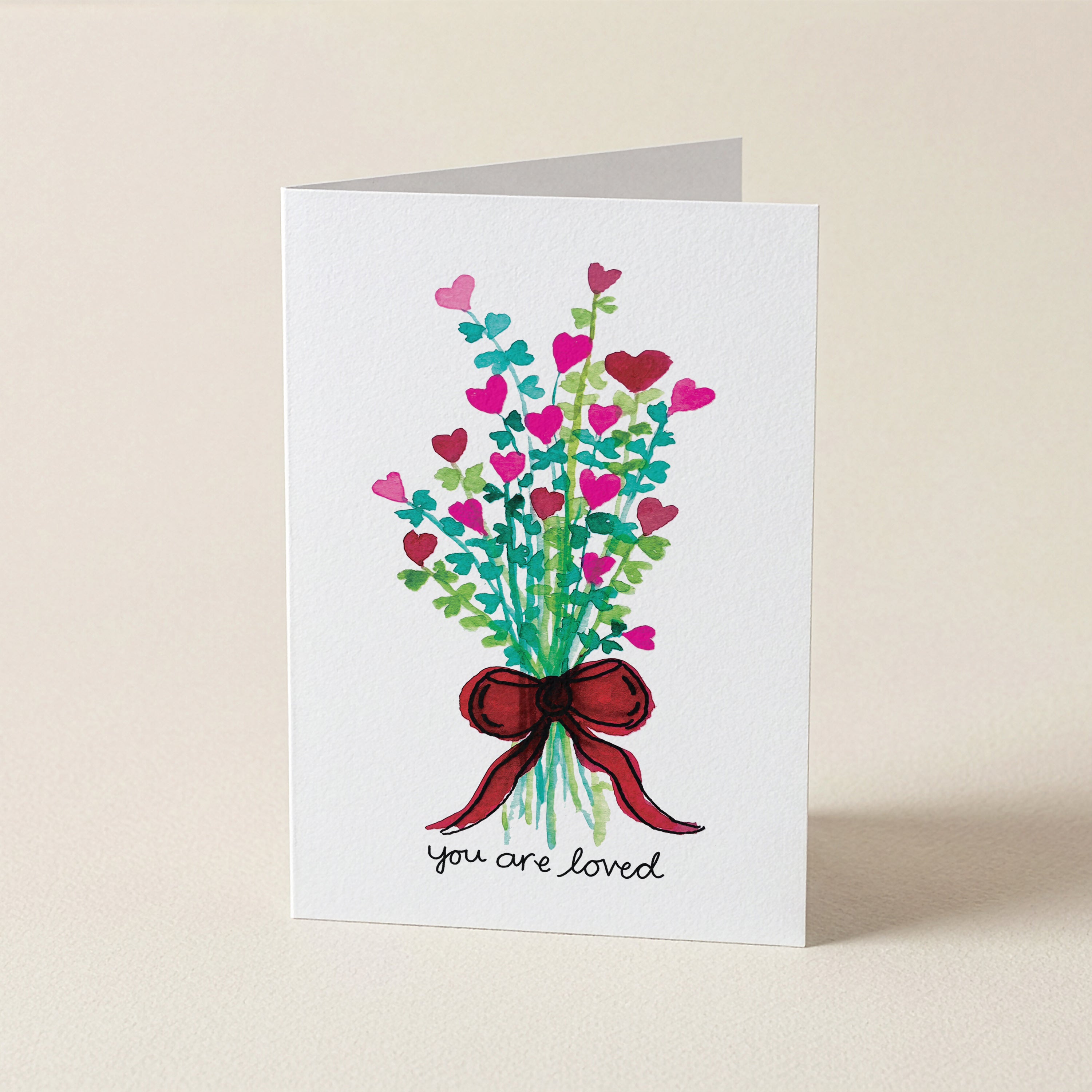 WS You Are Loved - FB - Word Greeting Card