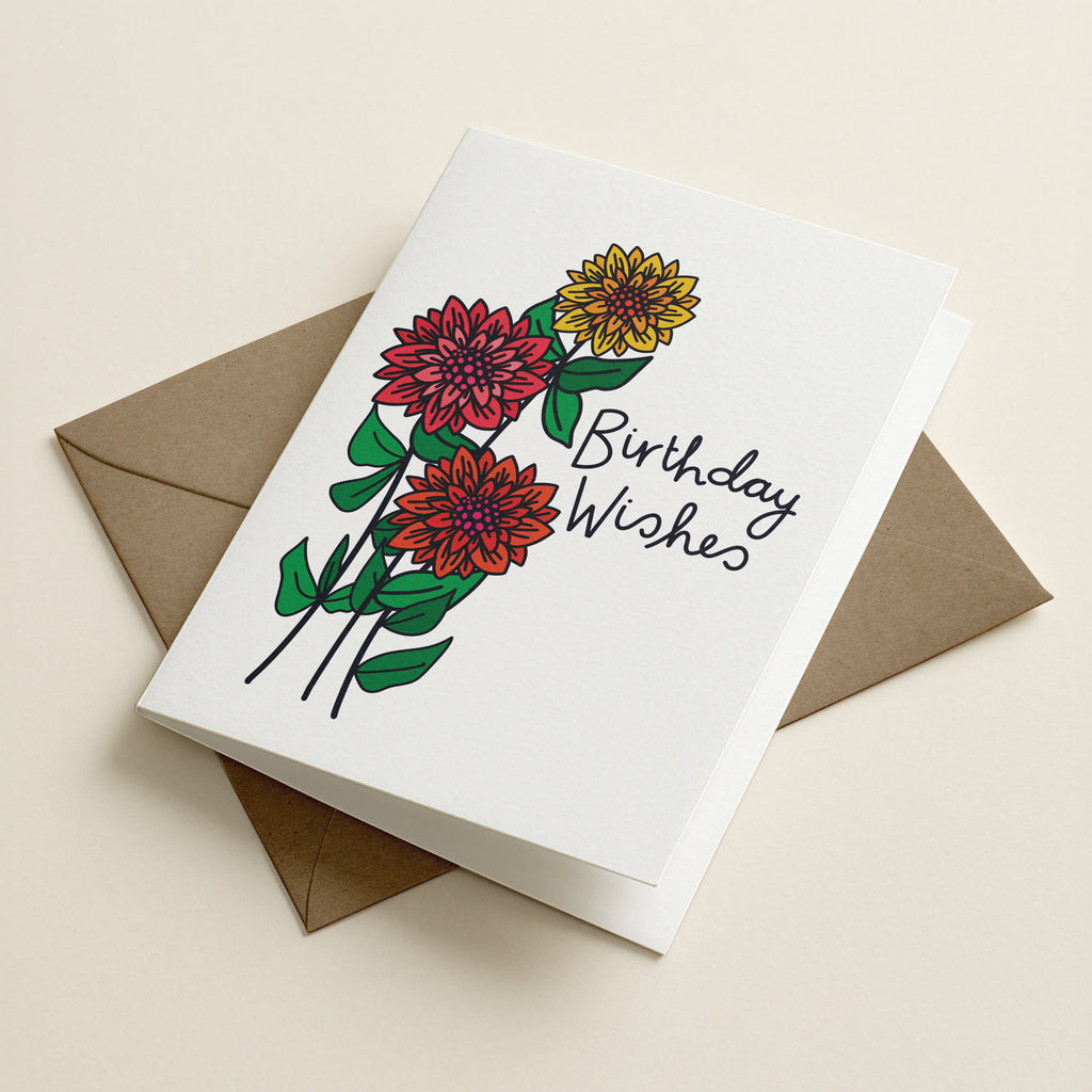 Birthday wishes - FL - Word Greeting Card