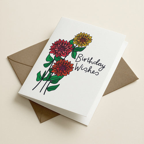 Birthday wishes - FL - Word Greeting Card