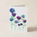 Happy Purple Dayz - Botanical Greeting Card