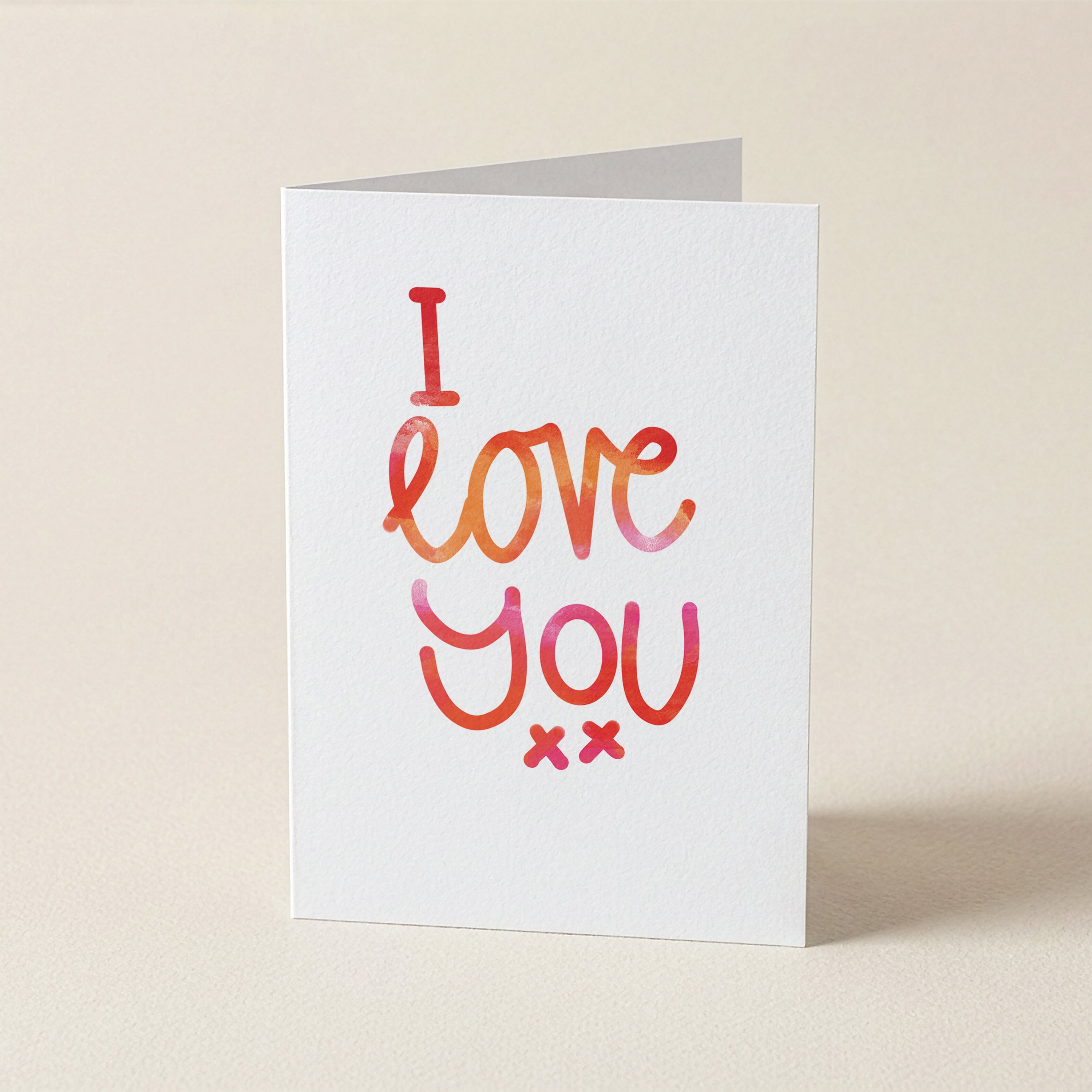 WS I Love You - WCO - Word Greeting Card