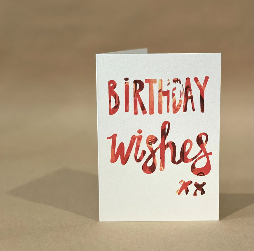'Birthday Wishes xx' (Reds) — KIM MIATKE ART | Calla Collective
