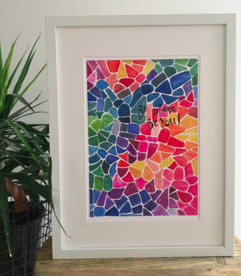 Be Brave Be You — PRINT | Calla Collective