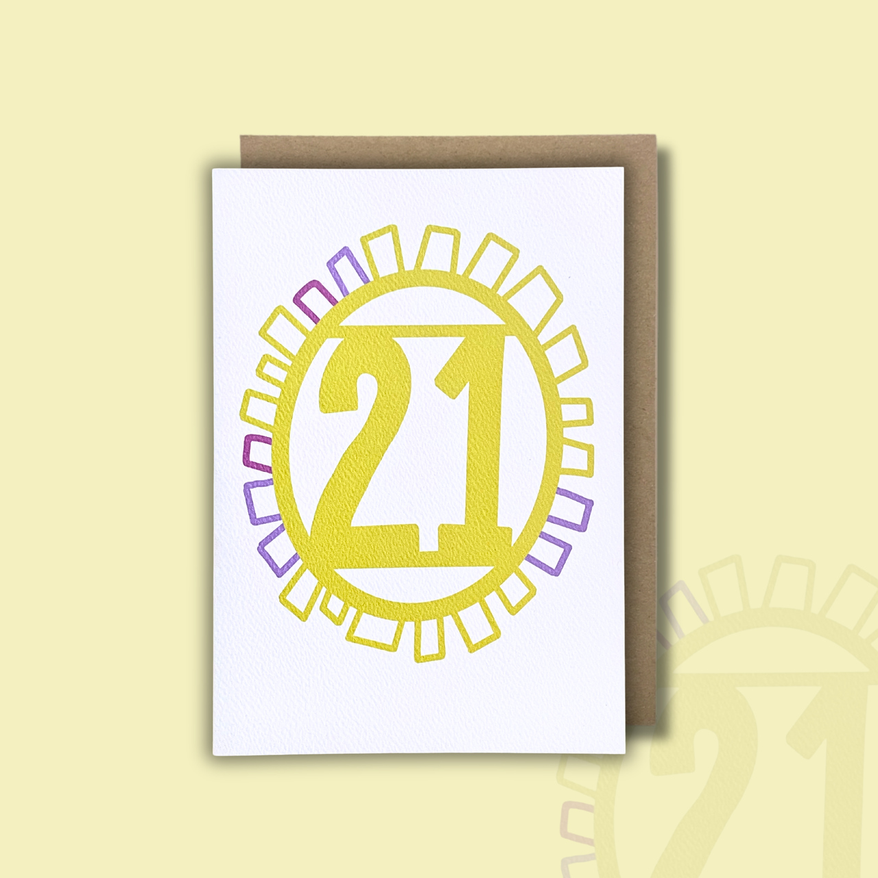 '21' Birthday Card — KIM MIATKE ART | Calla Collective
