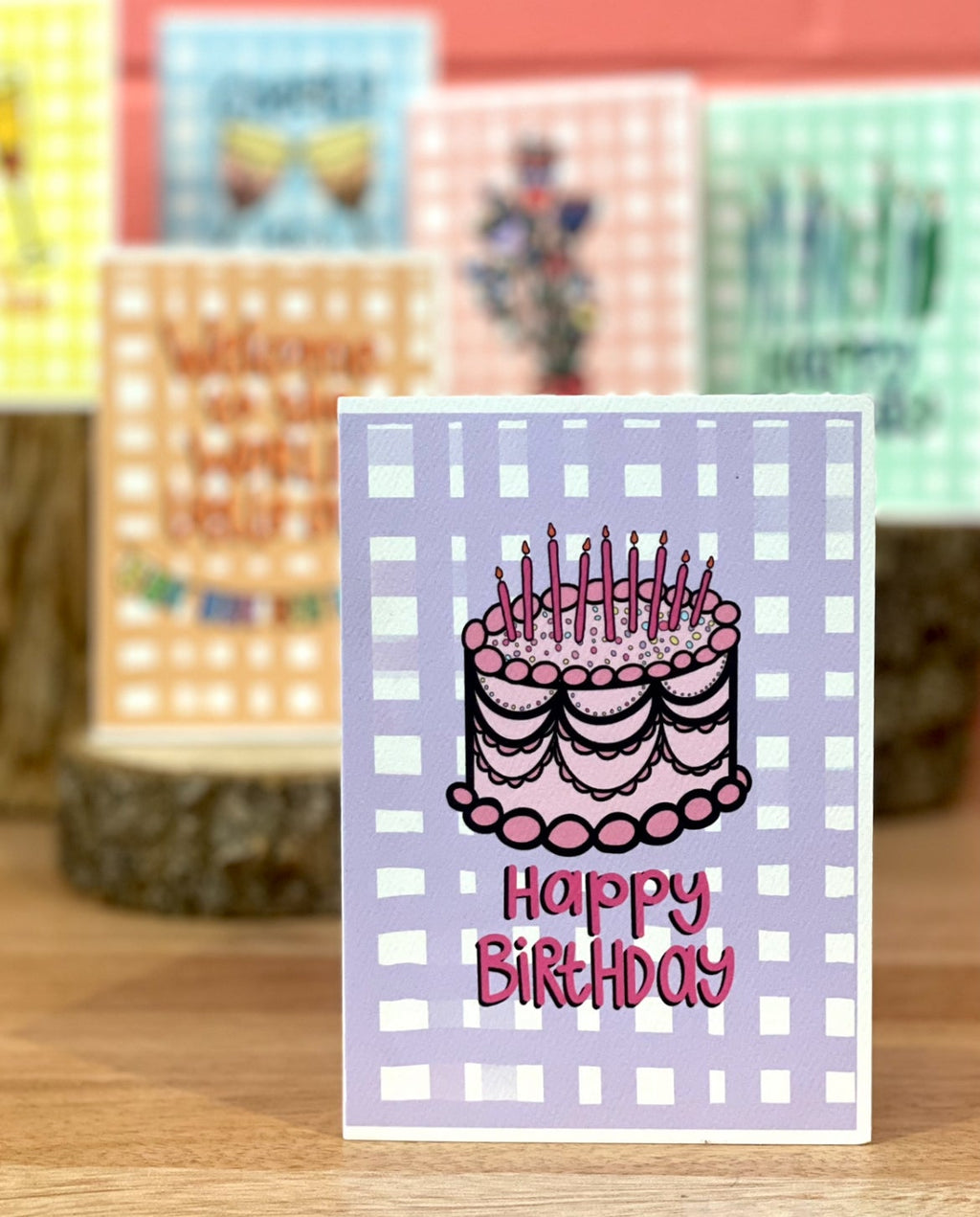 'Happy Birthday' Cake — KIM MIATKE ART | Calla Collective