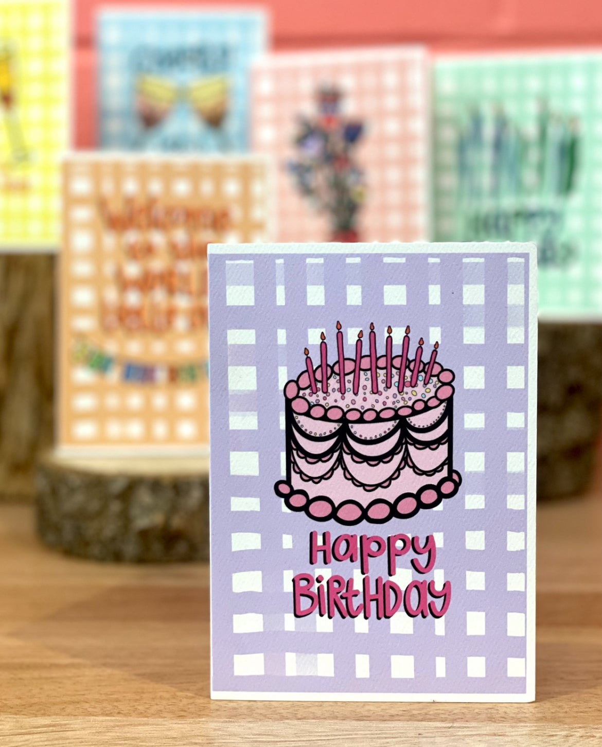'Happy Birthday' Cake — KIM MIATKE ART | Calla Collective