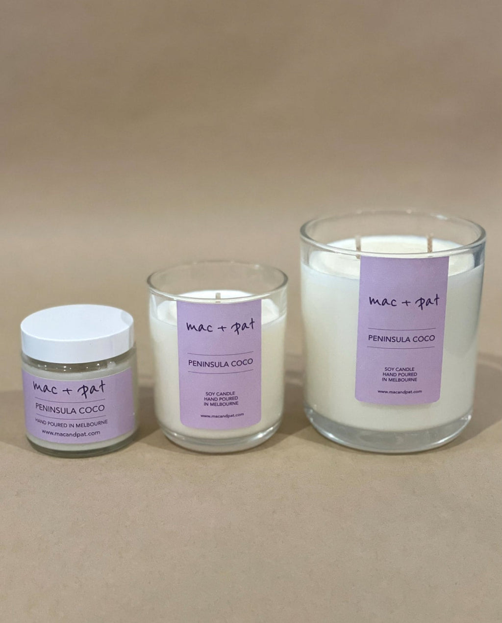 Peninsula Coco Candle — MAC + PAT | Calla Collective