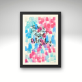 'Something Good' — Watercolour and Word PRINT | Calla Collective