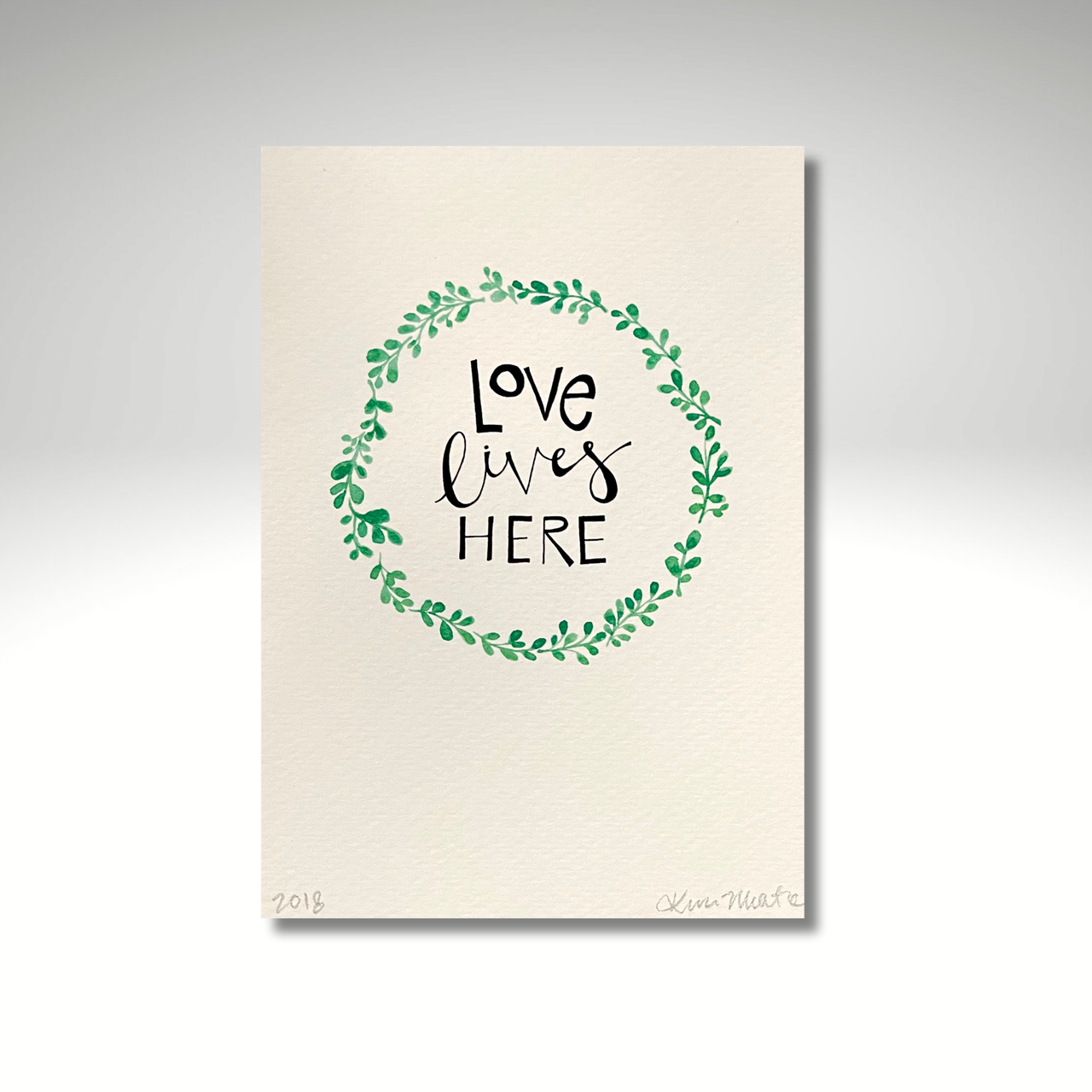 Love Lives Here — PRINT | Calla Collective