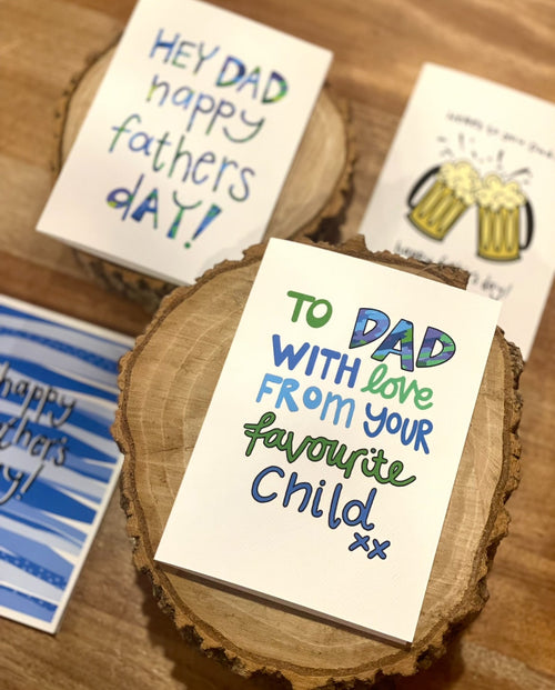 'Favourite Child' -  FATHER'S DAY CARD 2025 — KIM MIATKE ART | Calla Collective