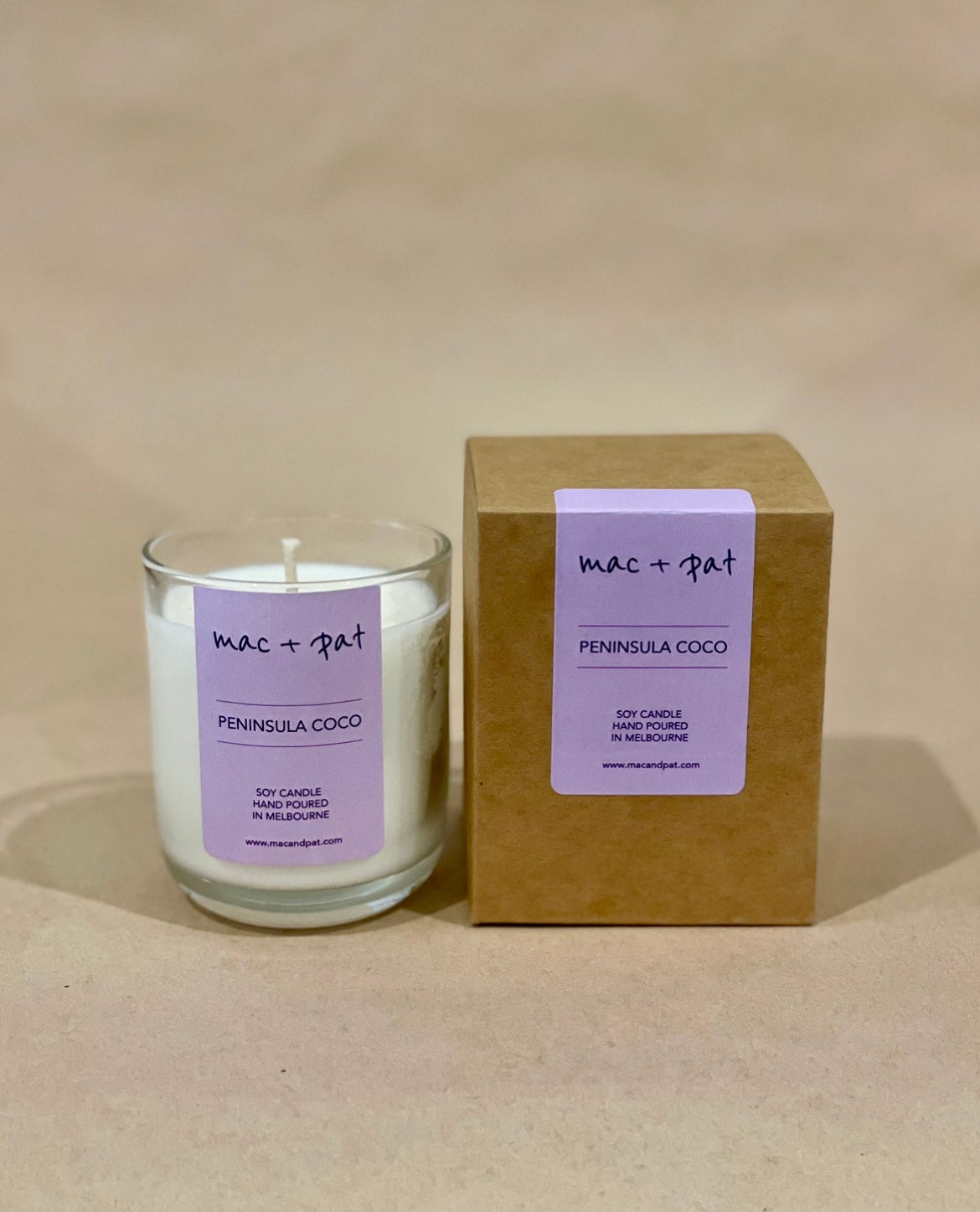 Peninsula Coco Candle — MAC + PAT | Calla Collective