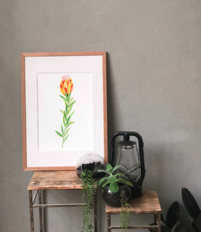 Botanical Yellow Bloom — Kim Miatke Art | Calla Collective