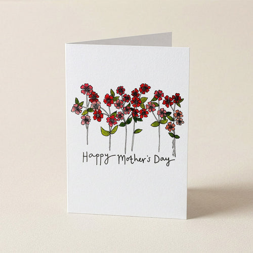 'Happy Mother's Day' Mini Pink Flowers CARD — CALLA COLLECTIVE | Calla Collective