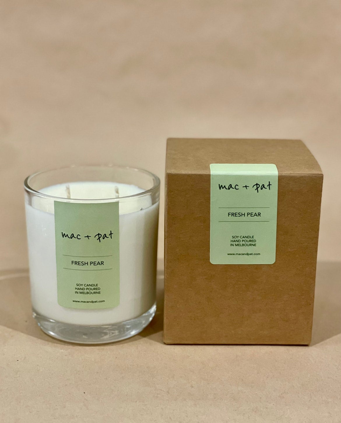 Fresh Pear Candle — MAC + PAT | Calla Collective