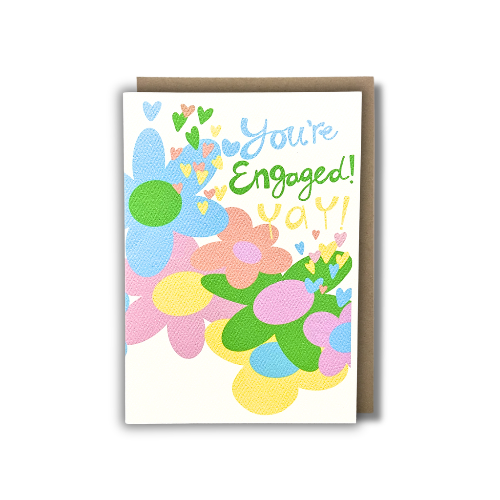 'You're Engaged Yay' - Engagement Card — KIM MIATKE | Calla Collective