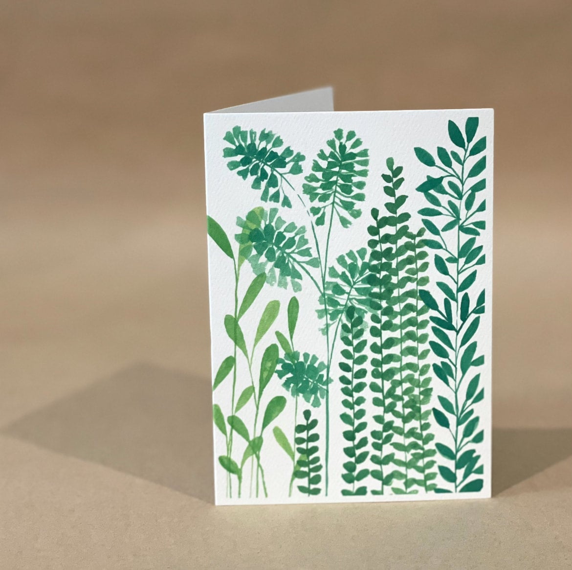 Botanical Green - FLORAL CARD — KIM MIATKE ART | Calla Collective