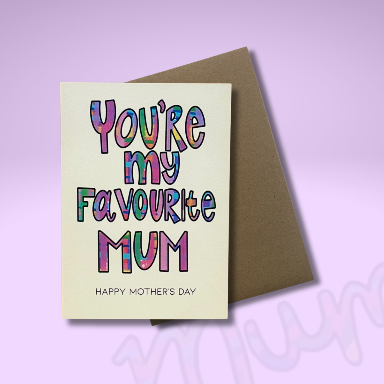 'You're My Favourite Mum' Mother's Day CARD — CALLA COLLECTIVE | Calla Collective