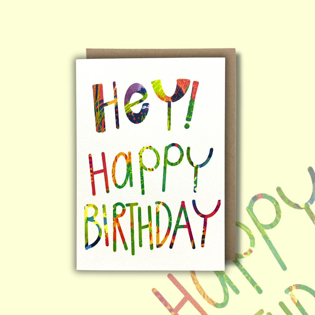 'Hey Happy Birthday' — KIM MIATKE ART | Calla Collective