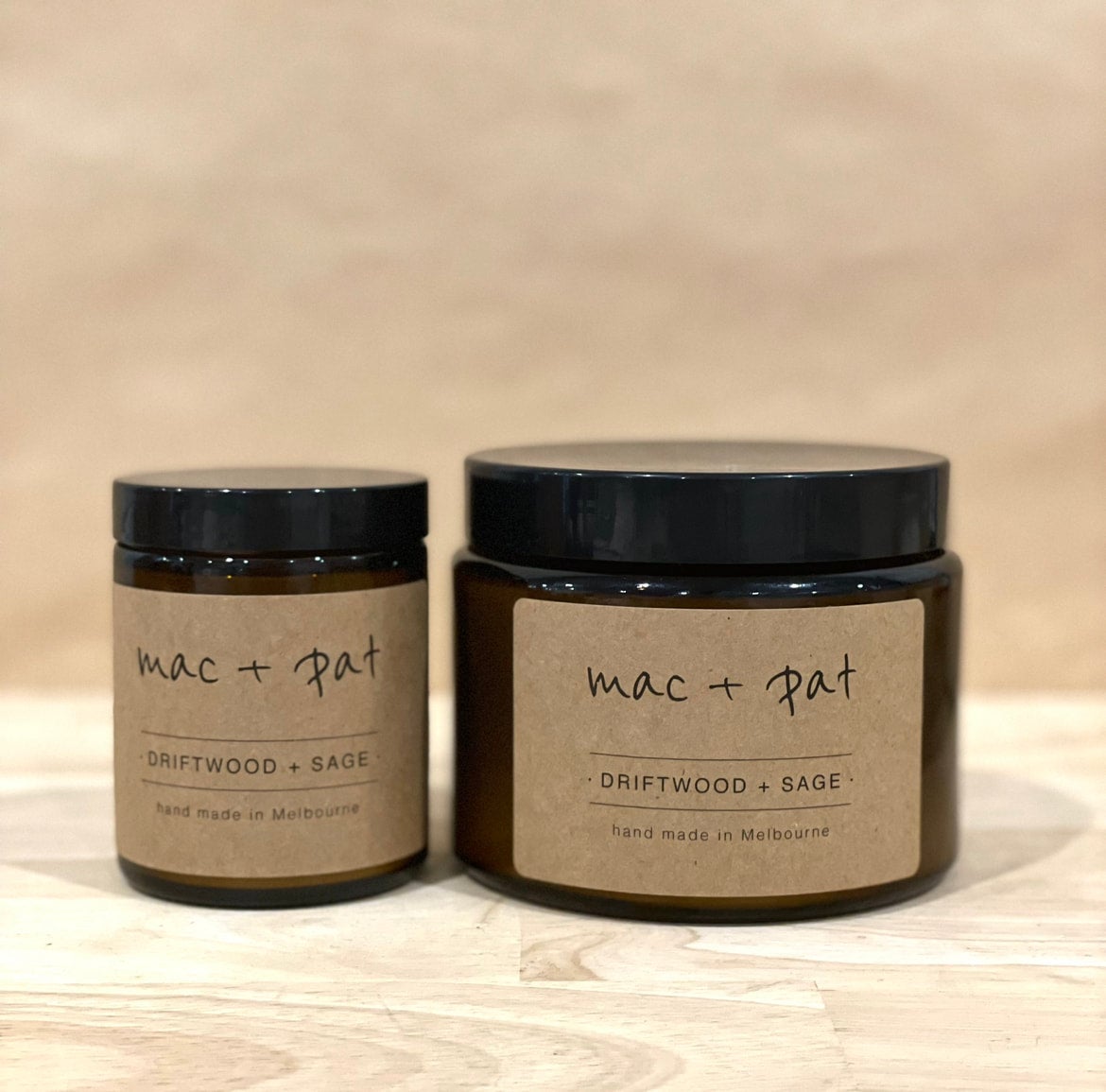 Driftwood & Sage Candle - Bush Series — MAC + PAT | Calla Collective