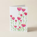 WS I Dream In Flowers - Pink - Botanical Greeting Card