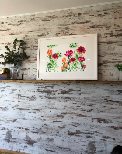 Spring Celebration - Floral Watercolour PRINT — Kim Miatke Art | Calla Collective