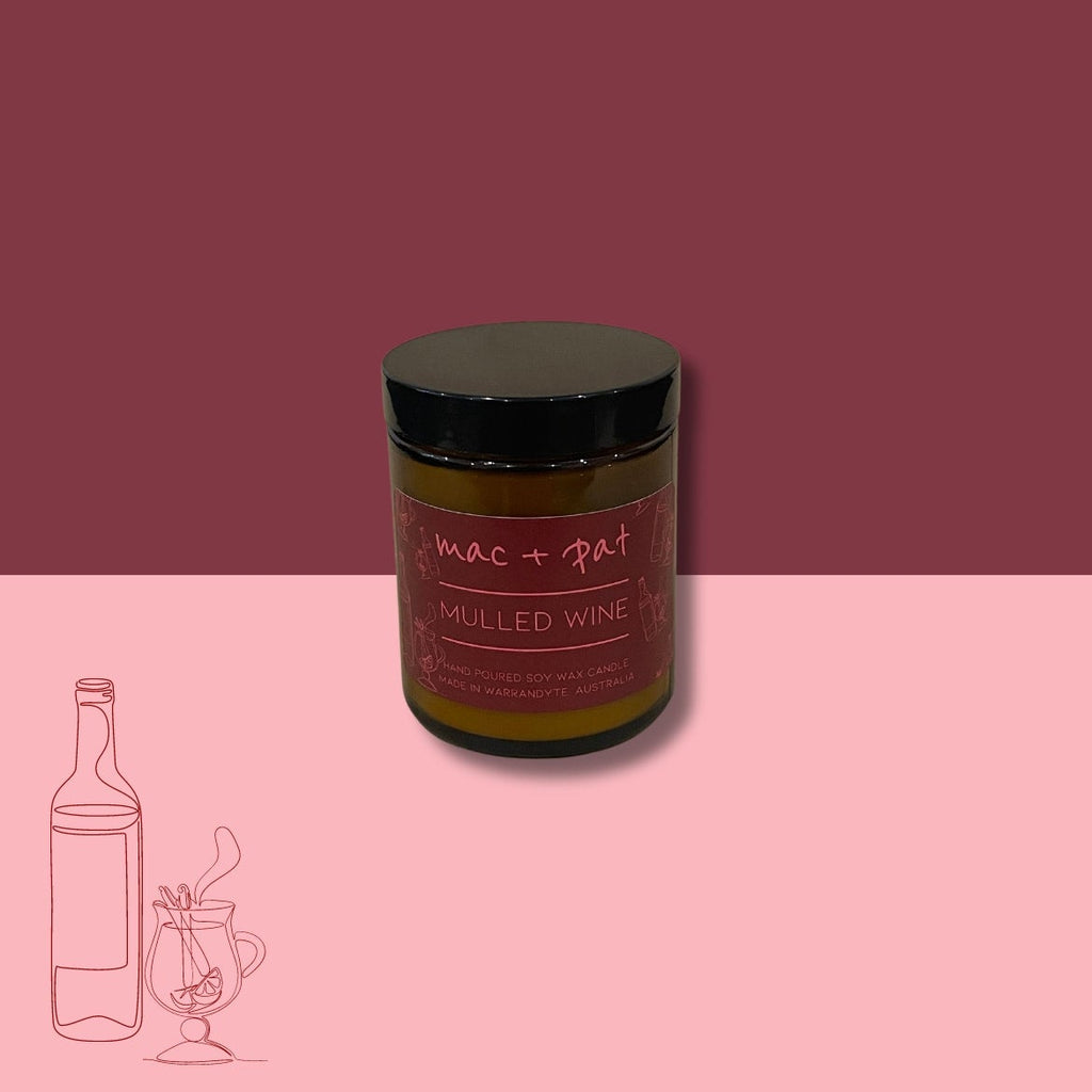 Mulled Wine Candle - Winter Series Candle — MAC + PAT | Calla Collective