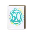 '60' Birthday Card — KIM MIATKE ART | Calla Collective