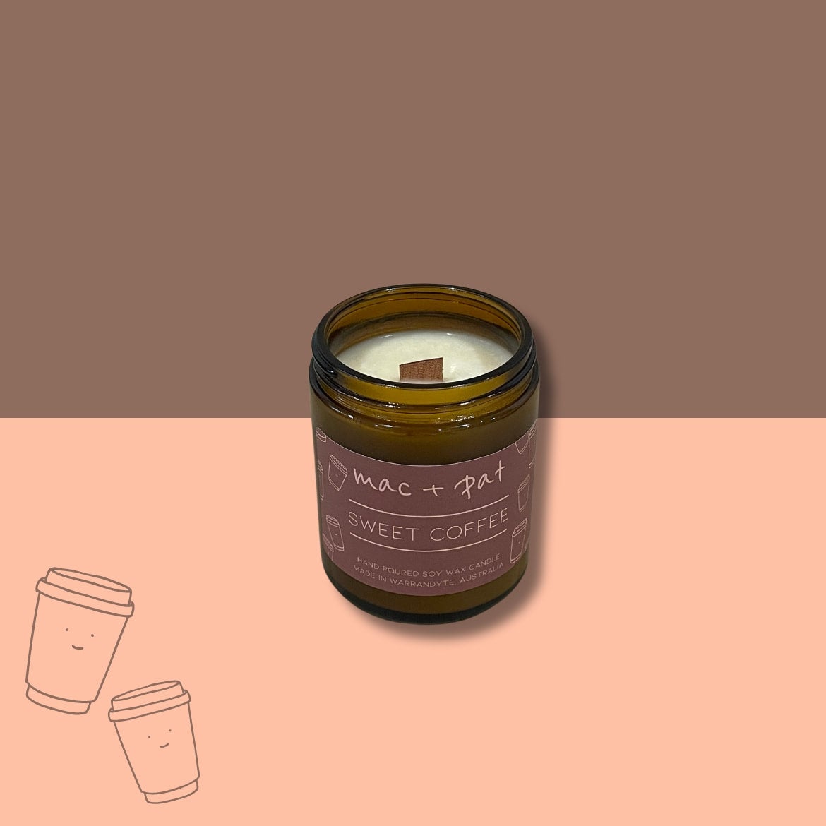 Sweet Coffee Candle - Winter Series — MAC + PAT | Calla Collective