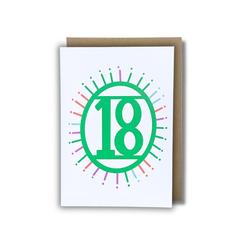 '18' Birthday Card — KIM MIATKE ART | Calla Collective