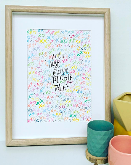 Let’s Just Love — PRINT | Calla Collective