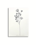 Wildflower Joy - Black/White Ink Art PRINT — Kim Miatke Art | Calla Collective