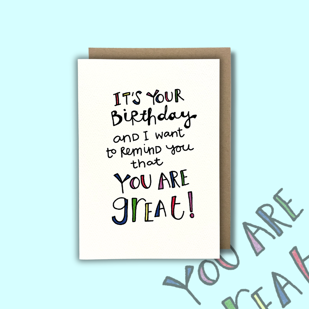 'It's Your Birthday!' CARD — CALLA COLLECTIVE | Calla Collective