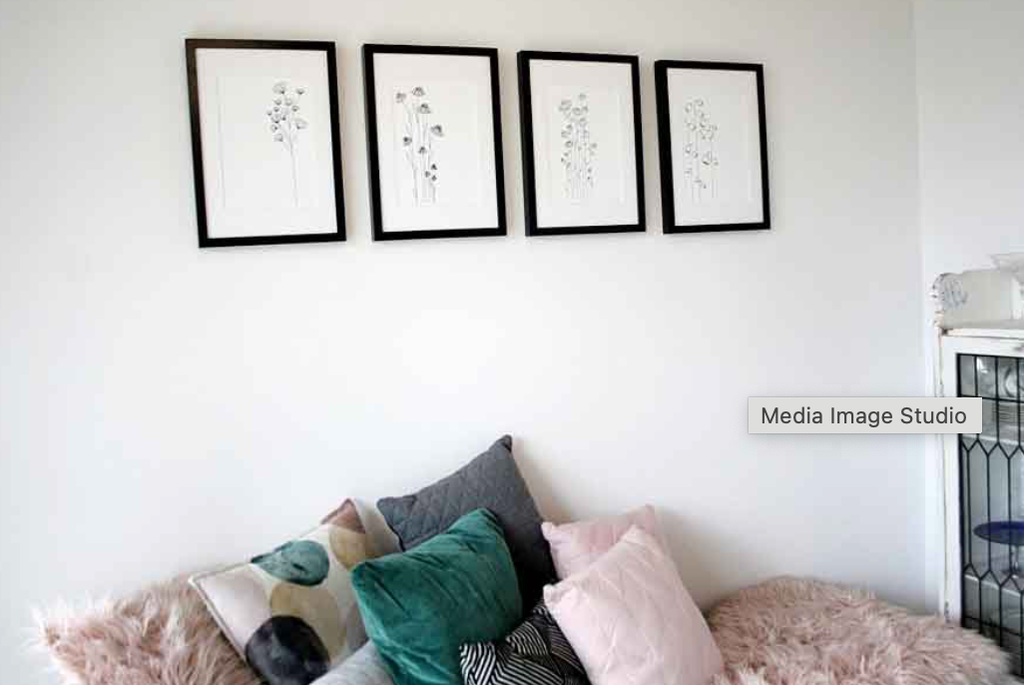Wildflower Bell - Black/White Ink Art PRINT — Kim Miatke Art | Calla Collective