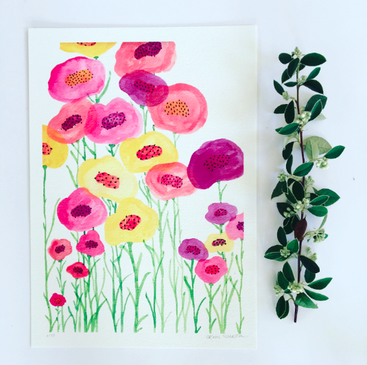 Beautiful Interruptions/Poppies — PRINT | Calla Collective