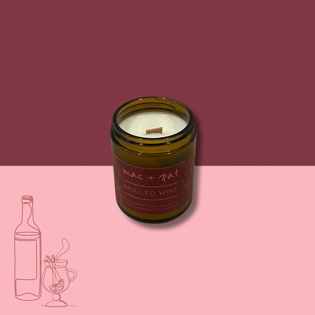 Mulled Wine Candle - Winter Series Candle — MAC + PAT | Calla Collective