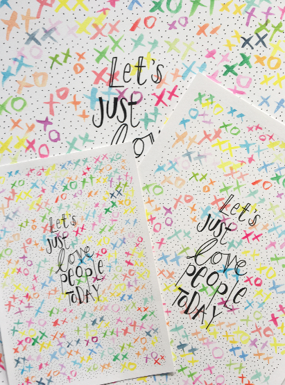 Let’s Just Love — PRINT | Calla Collective