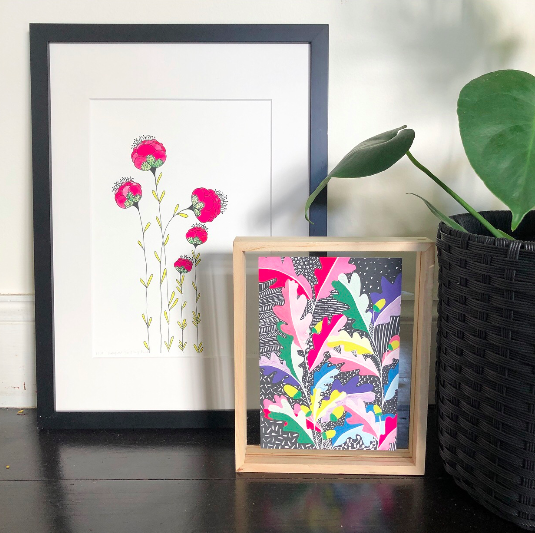 Acorn Rainbow - BOTANICAL PRINT — Kim Miatke ART | Calla Collective