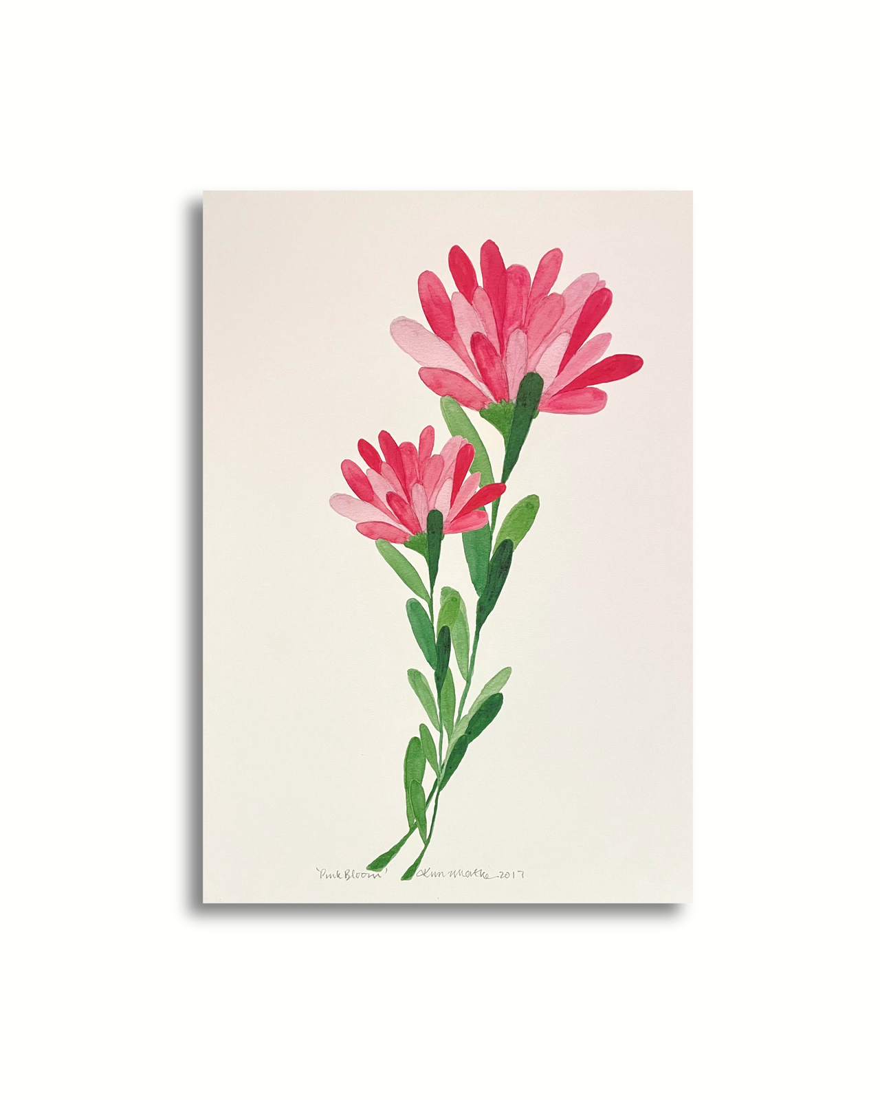Botanical Pink Bloom — Kim Miatke Art | Calla Collective