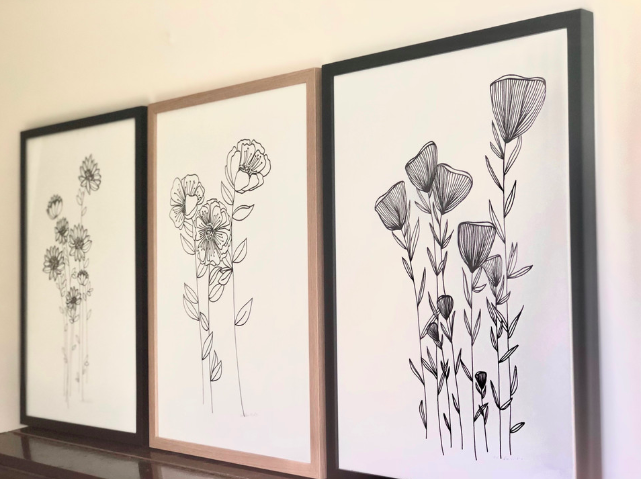 Floaty Floral — Kim Miatke Art | Calla Collective