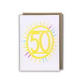 '50' Birthday Card — KIM MIATKE ART | Calla Collective