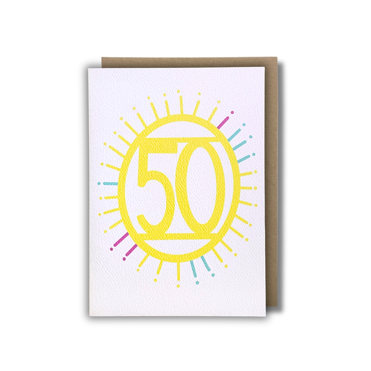 '50' Birthday Card — KIM MIATKE ART | Calla Collective